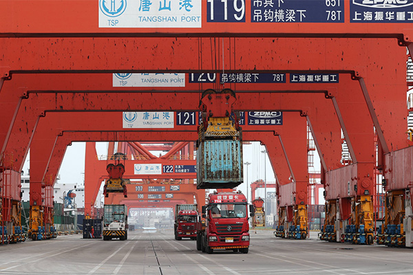 长三角外贸加快复苏 上海港“全面达产”