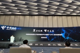 中国电信临港算力公共服务平台暨国产GPU创新联合基地正式发布