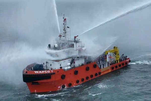 助力西非原油出口 中国船舶上船院设计全回转多用途拖船完工交付