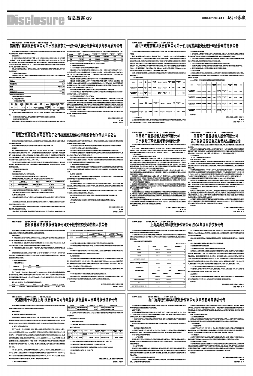 浙江捷昌线性驱动科技股份有限公司股票交易异常波动公告|上海证券报